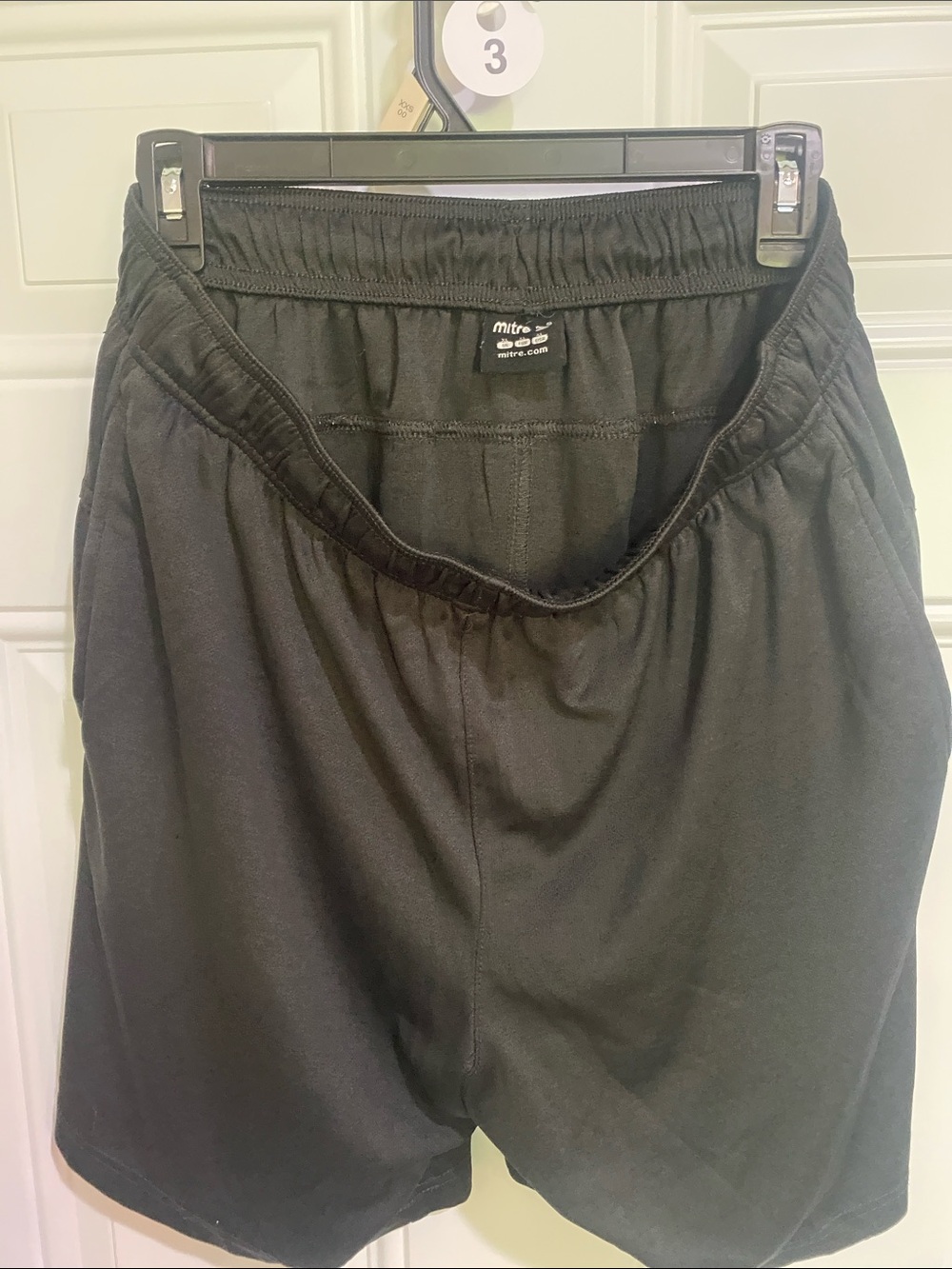 Mitre Men's Athletic Shorts - Black